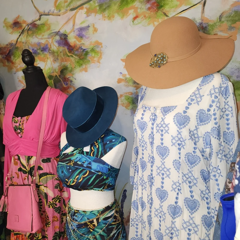 NWOT Johnny Was Jade Beau Eyelet Button-Down Tiered Midi Dress Boho Chic - Picture 6 of 14